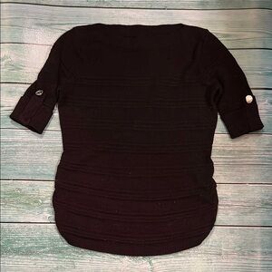 Elegant Black Women's Top
